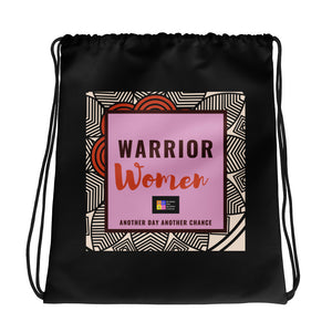 Warrior Women Drawstring Bag