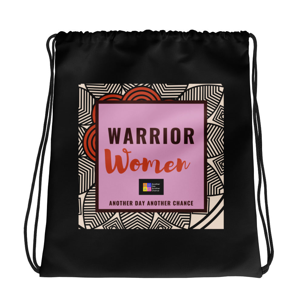 Warrior Women Drawstring Bag