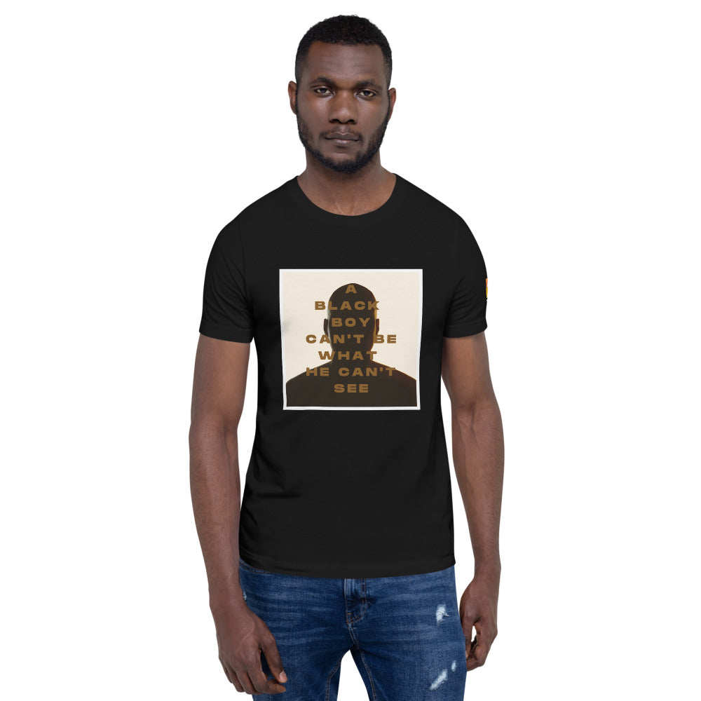 A Black Boy Short-Sleeve Unisex T-Shirt